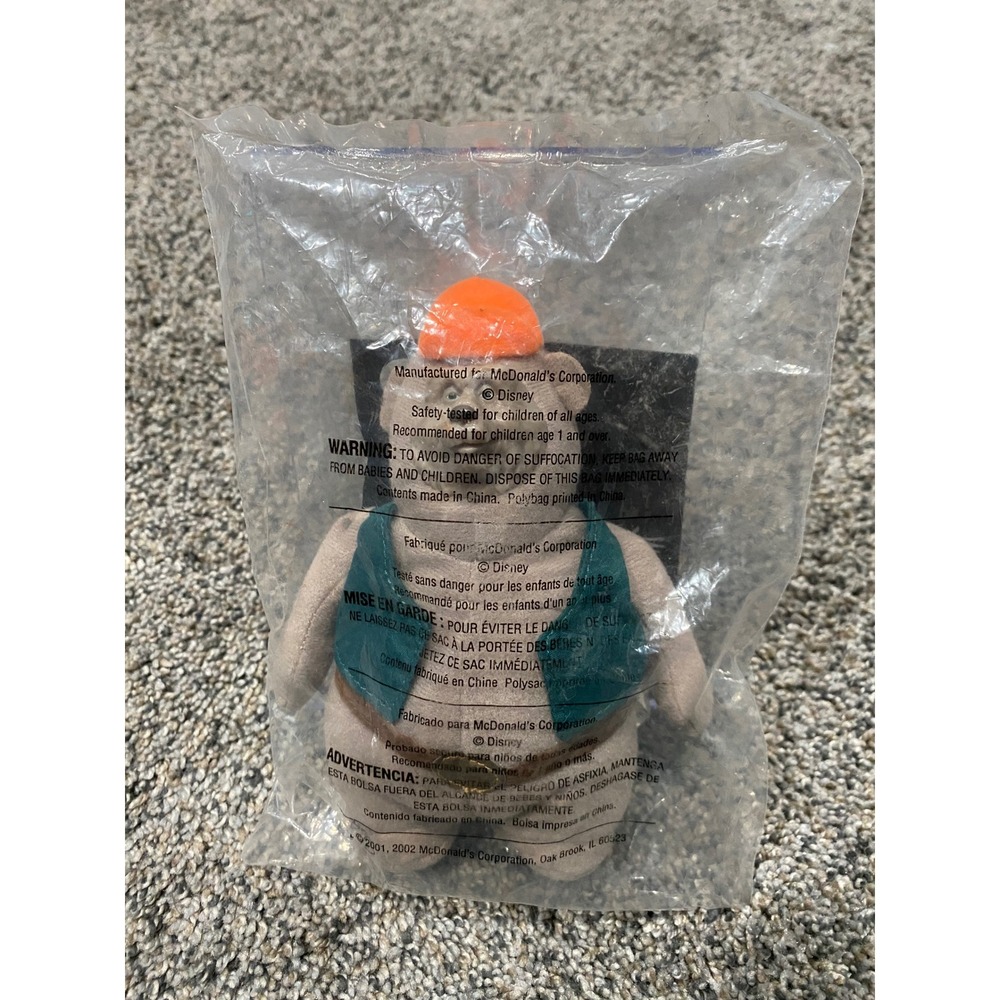 Disney Plush Toy Unisex Small Brown New Country Bears Big Al McDonald's 2002